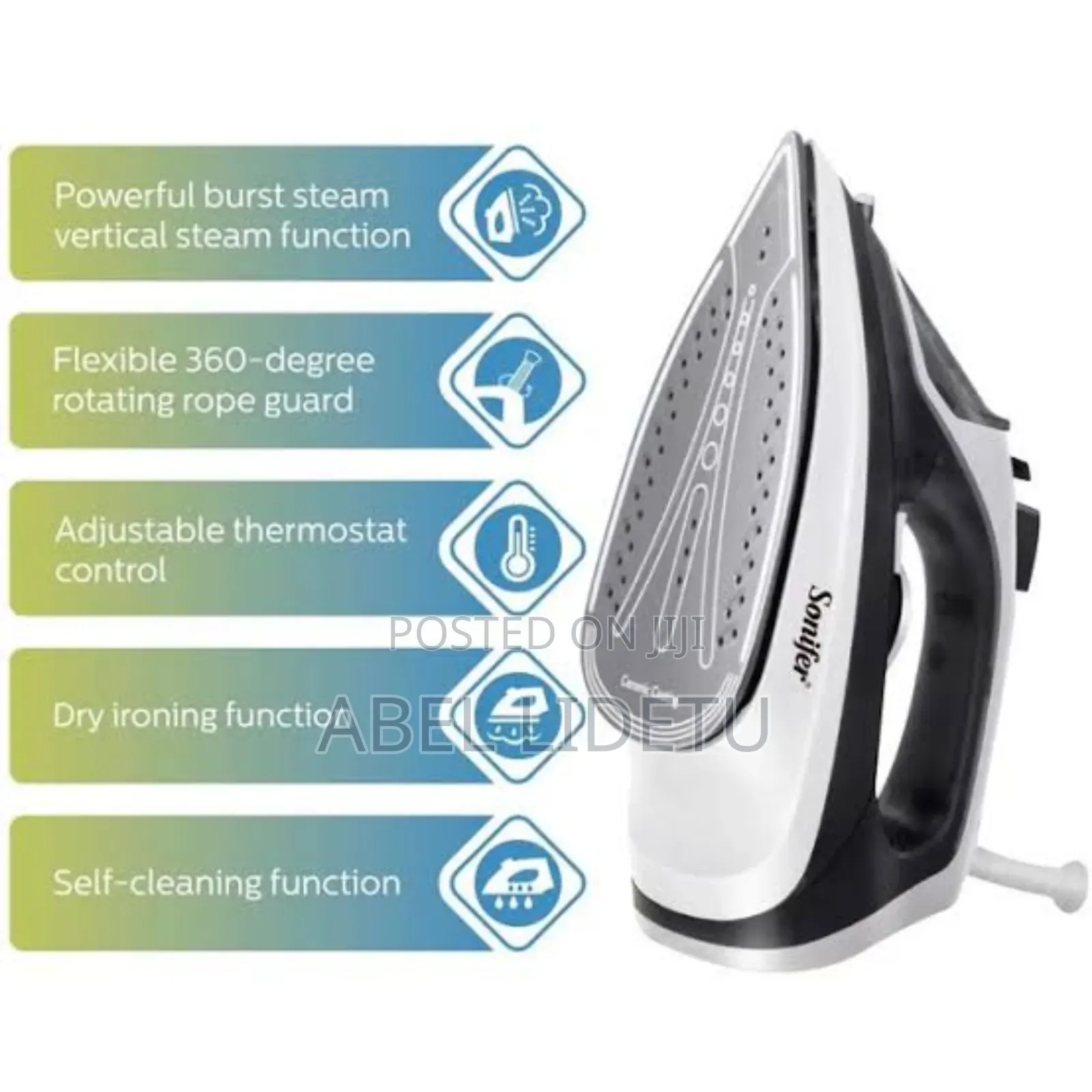 Variable Steam Control Iron