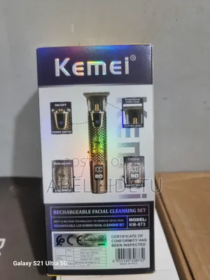 Kemei Rechargable Facial Cleansing Set
