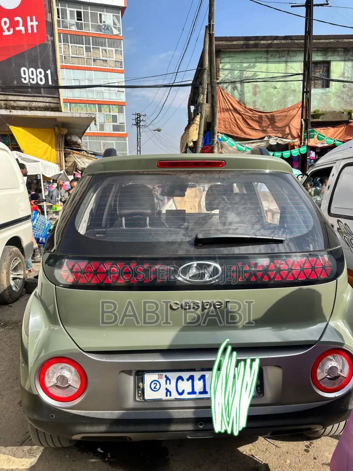 Hyundai Casper 2022 Green