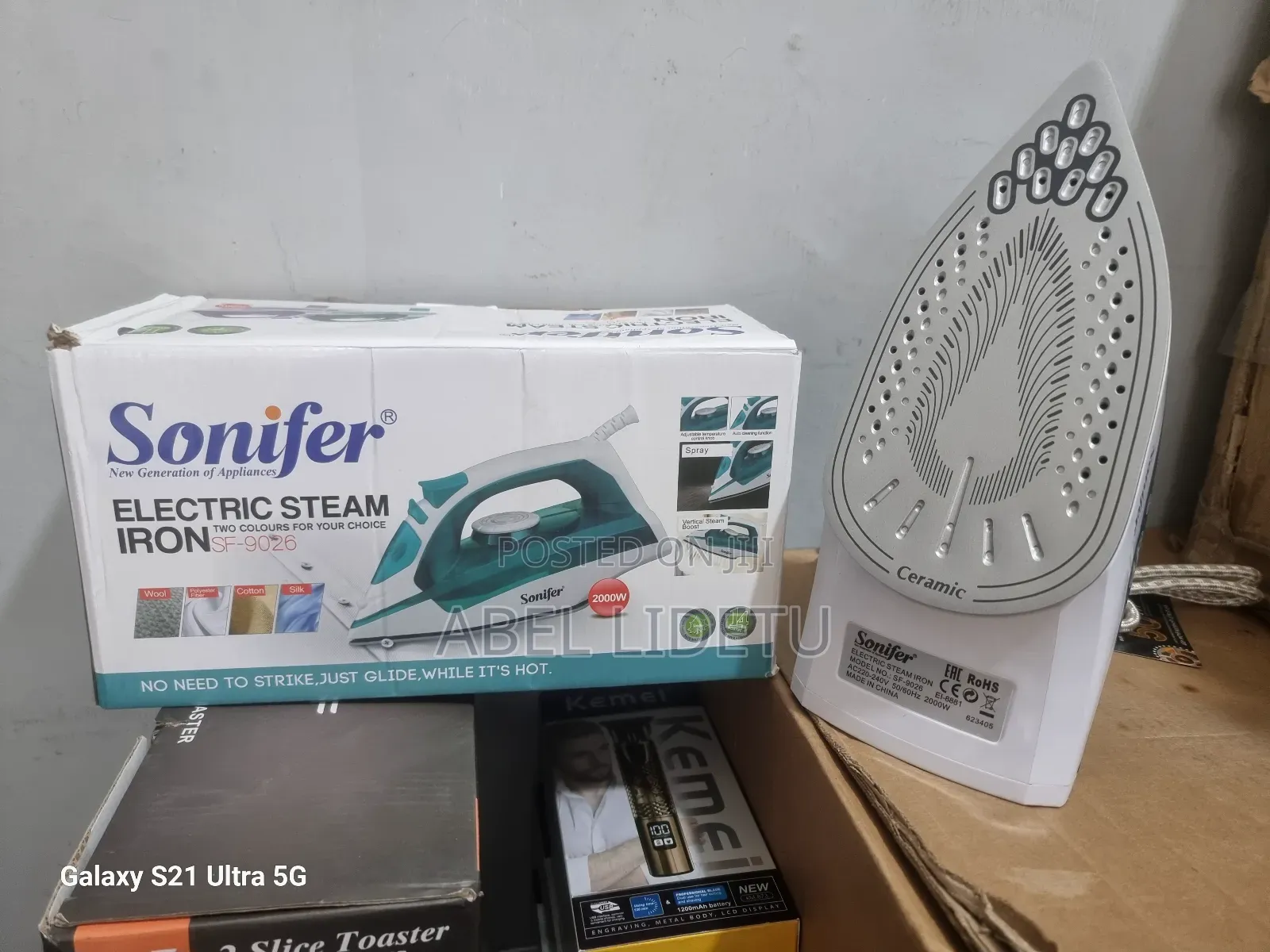 High Performance Ironing By Sonifer