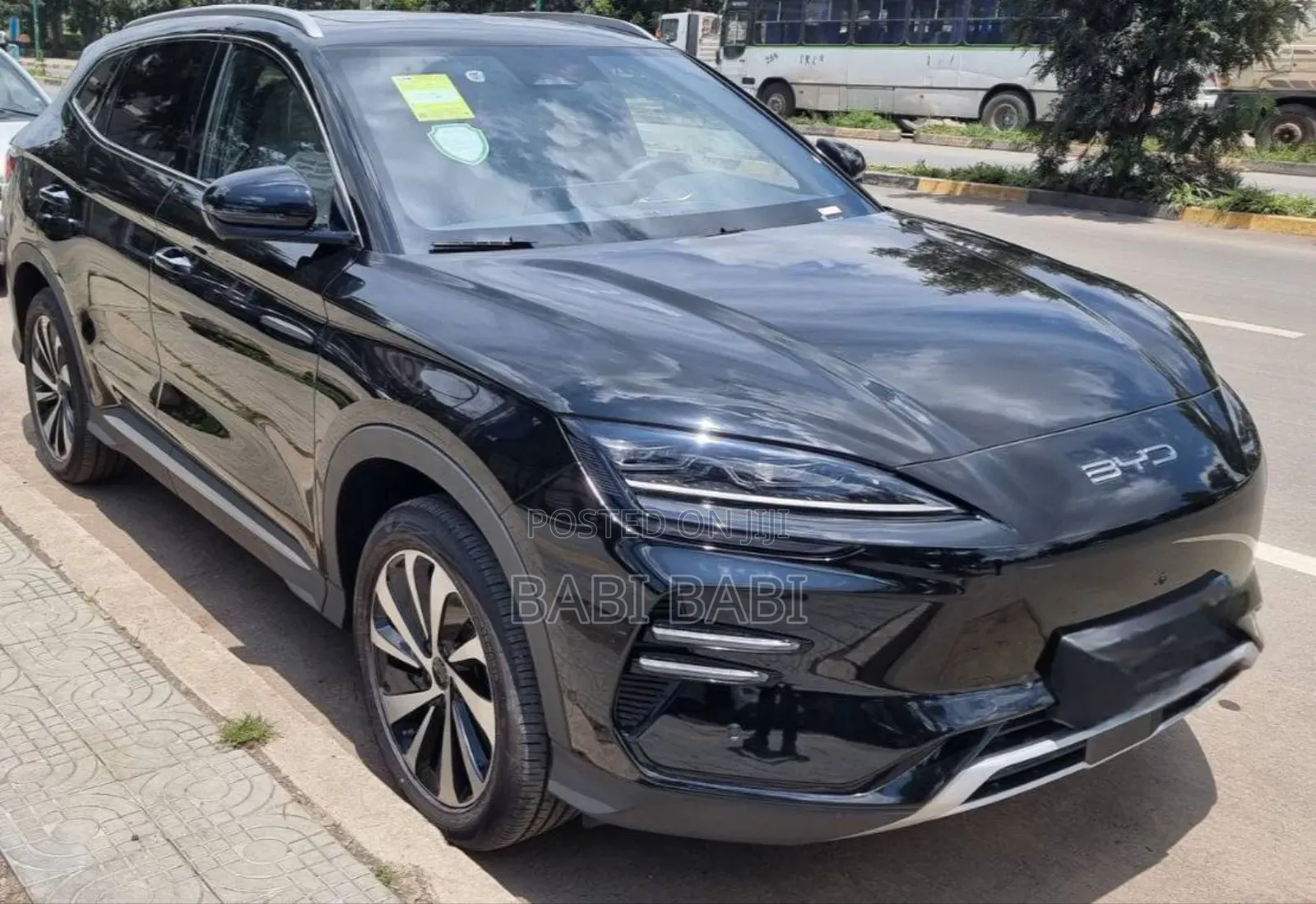 New BYD Song Plus 2024 Matt Black