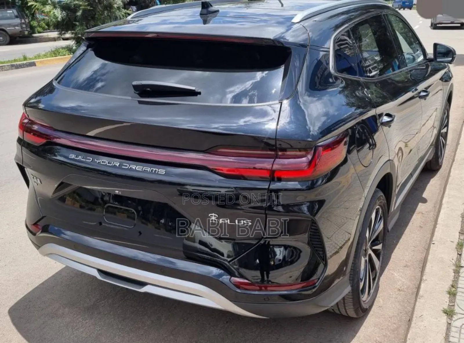 New BYD Song Plus 2024 Matt Black