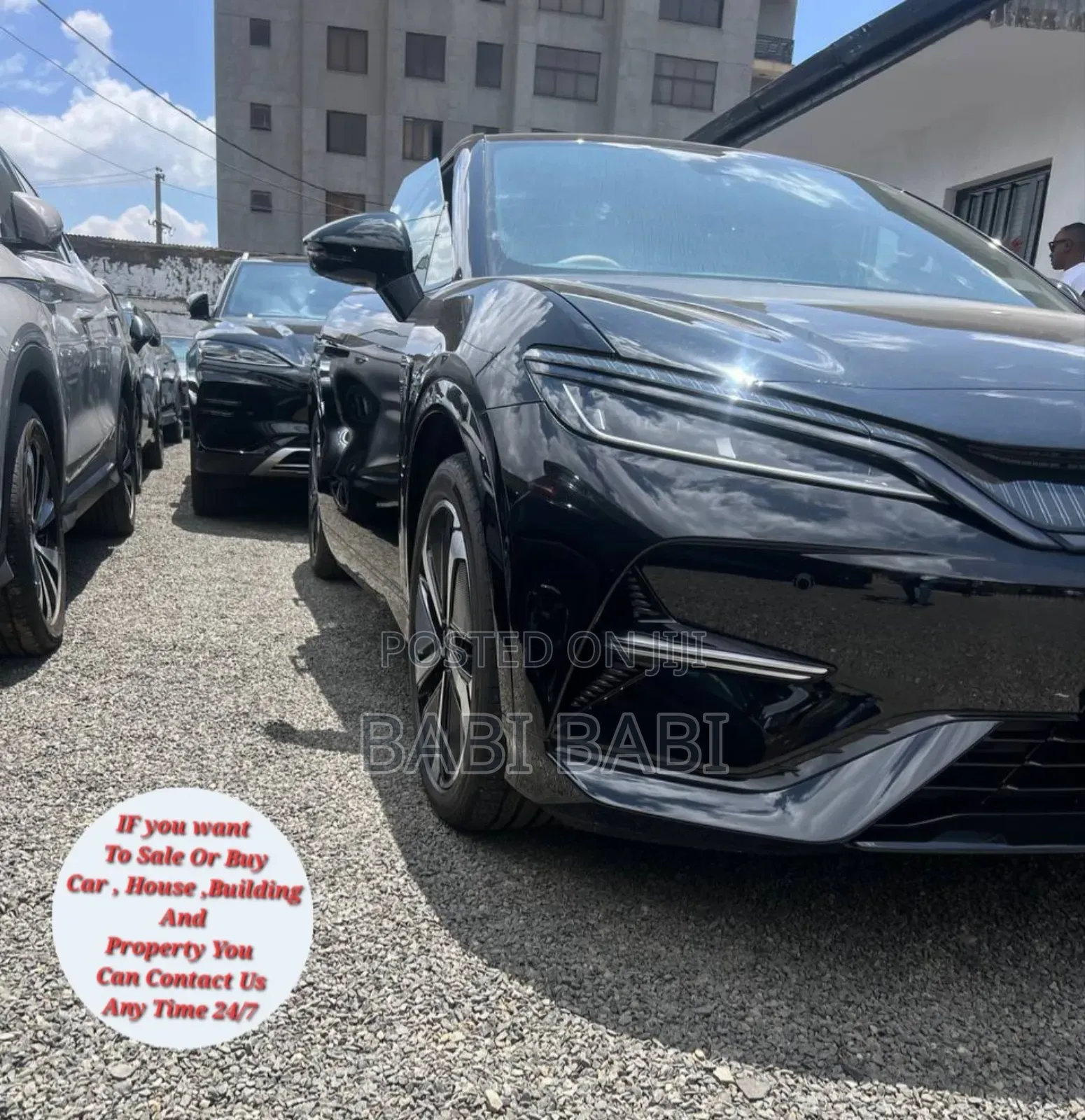 New BYD Song Plus 2024 Matt Black