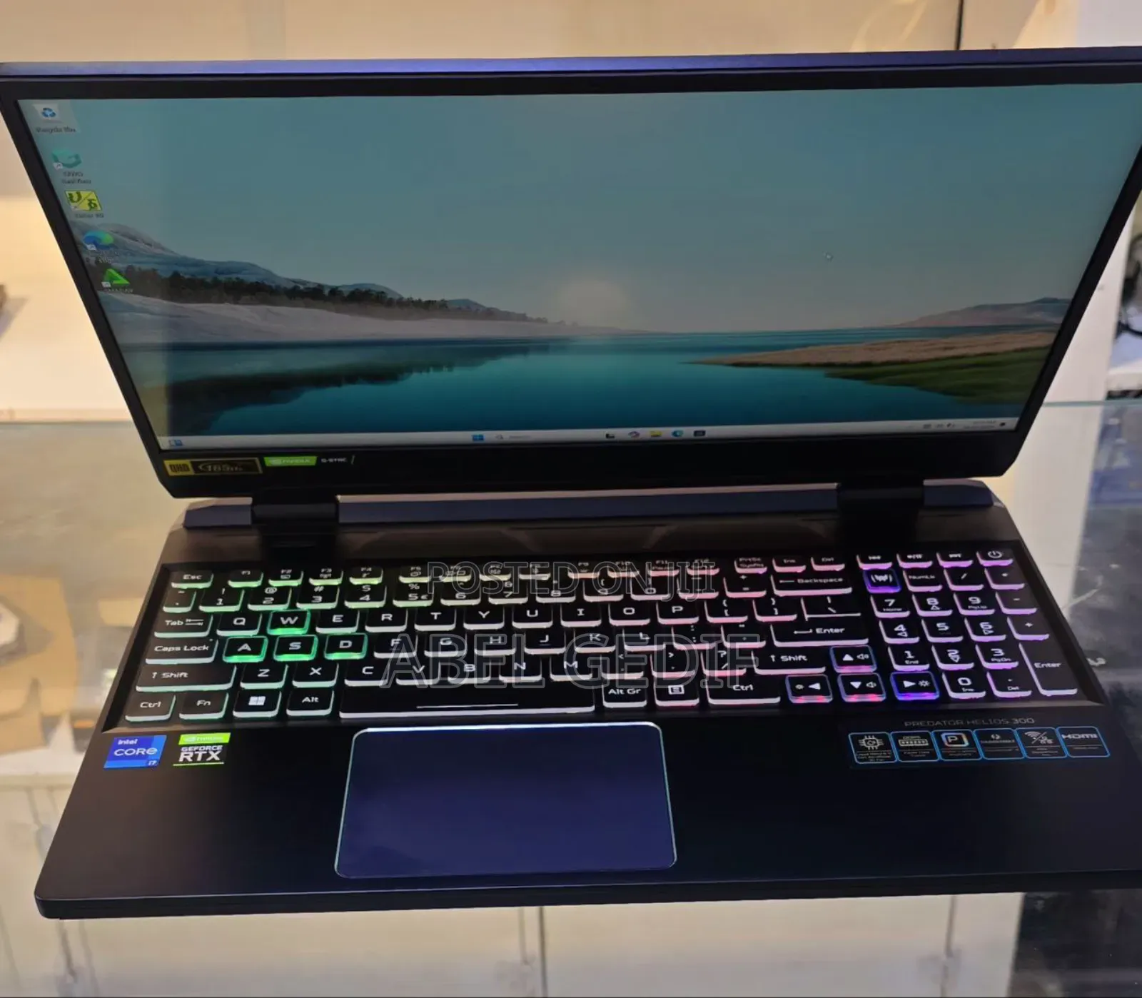 New Laptop Acer Predator Helios 300 16GB Intel Core I7 SSD 512GB