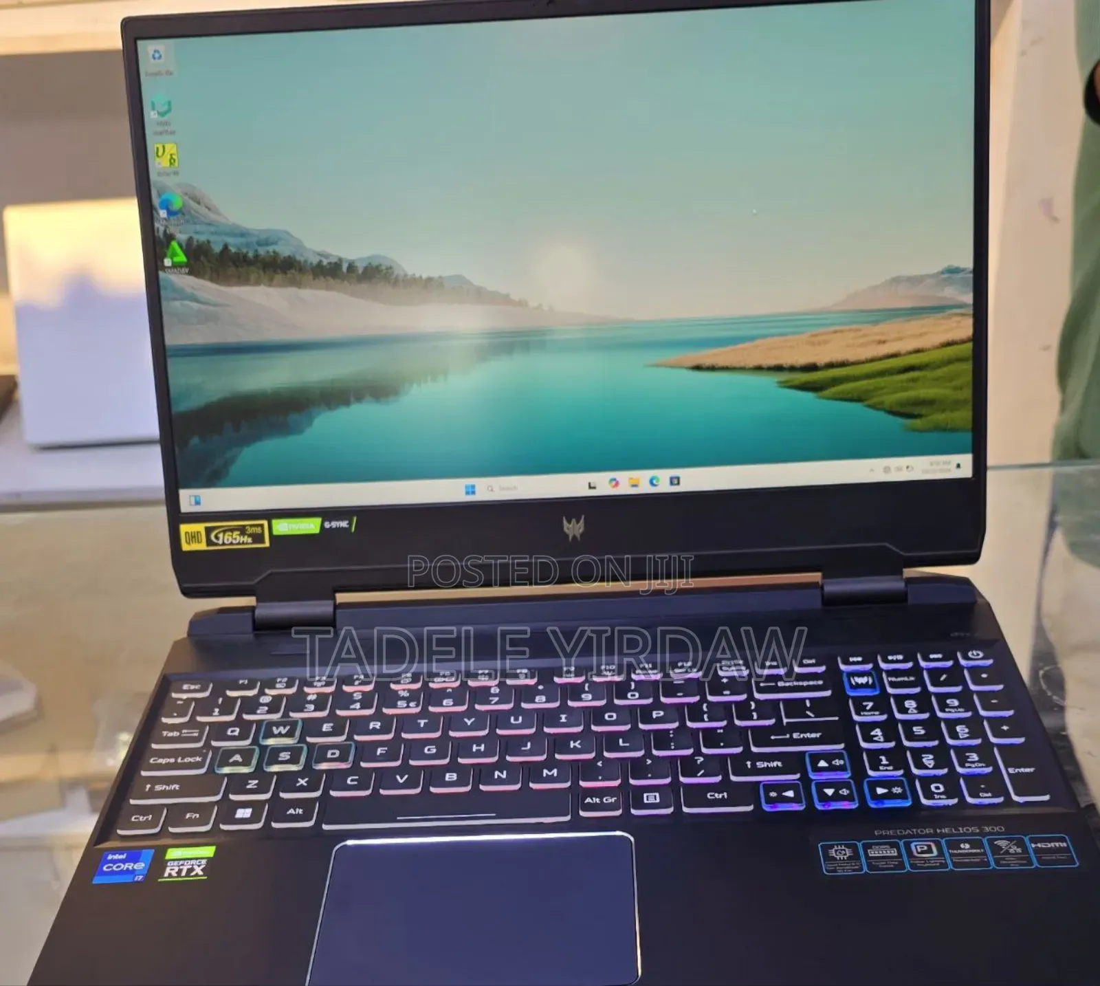 New Laptop Acer Predator Helios 300 16GB Intel Core I7 SSD 512GB