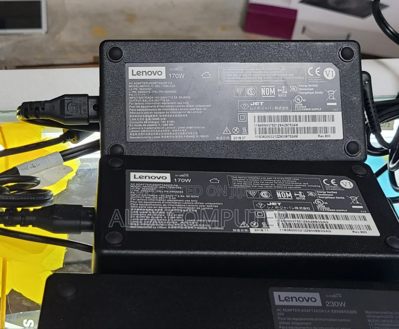 Lenovo Geming Charger170w