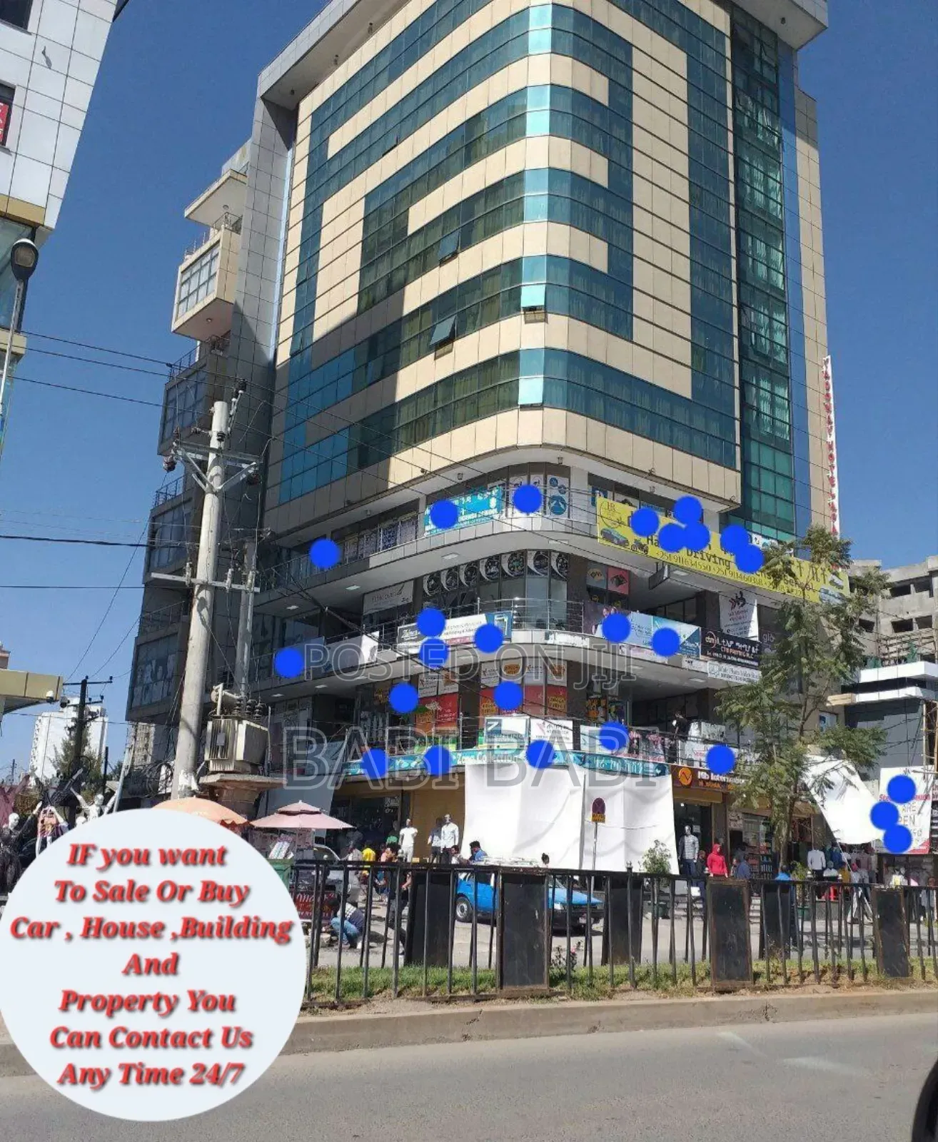 G+10 Apartment and Commercial Building for Sale