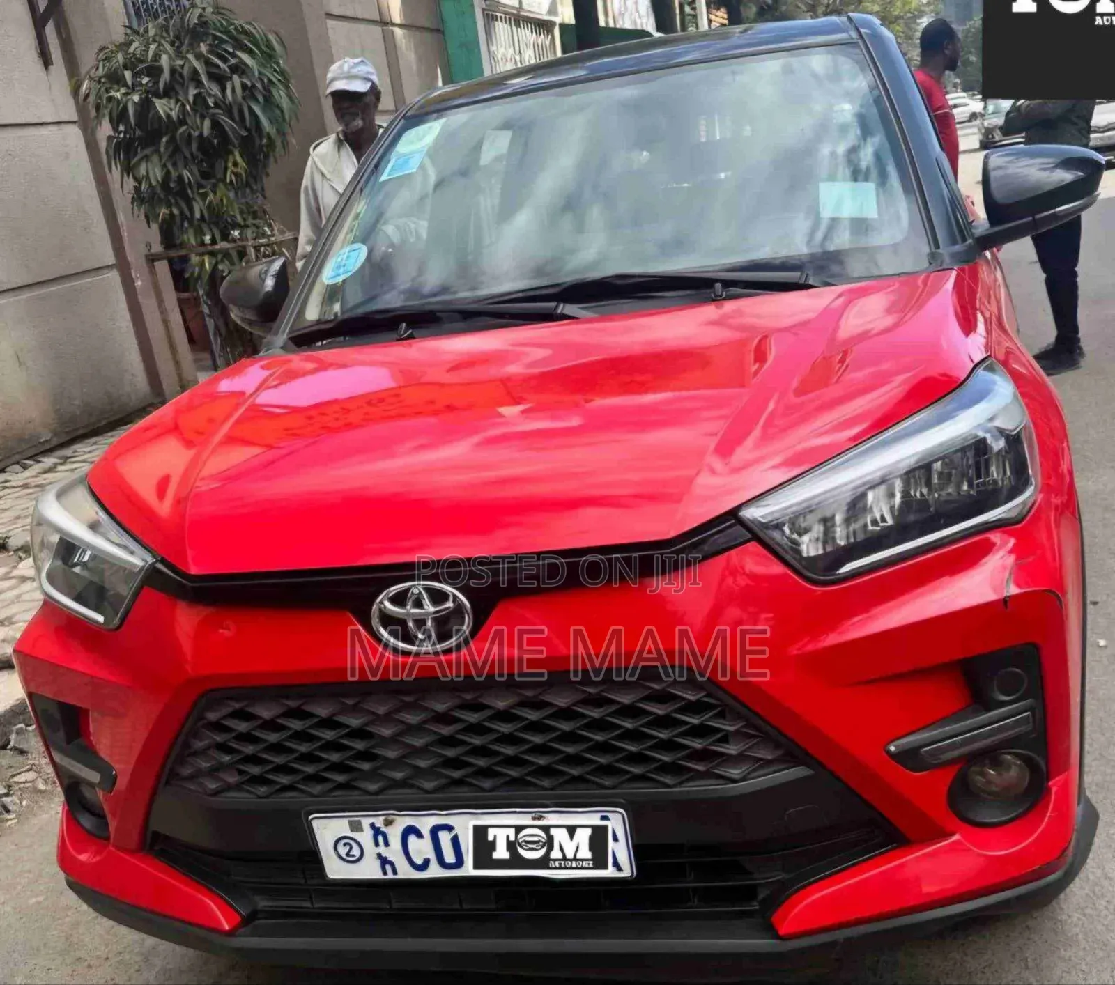 New Toyota Raize 2022 Red