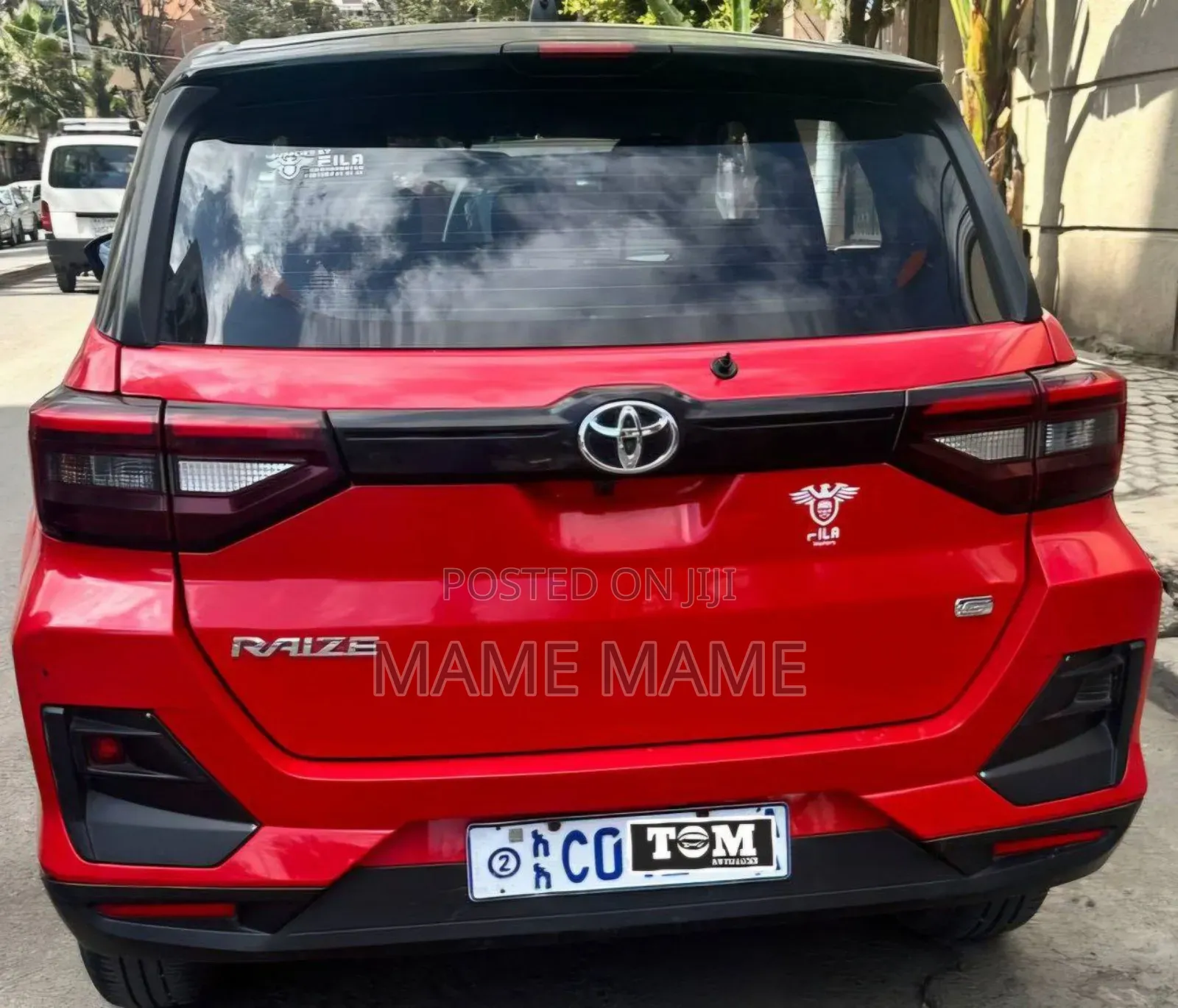 New Toyota Raize 2022 Red