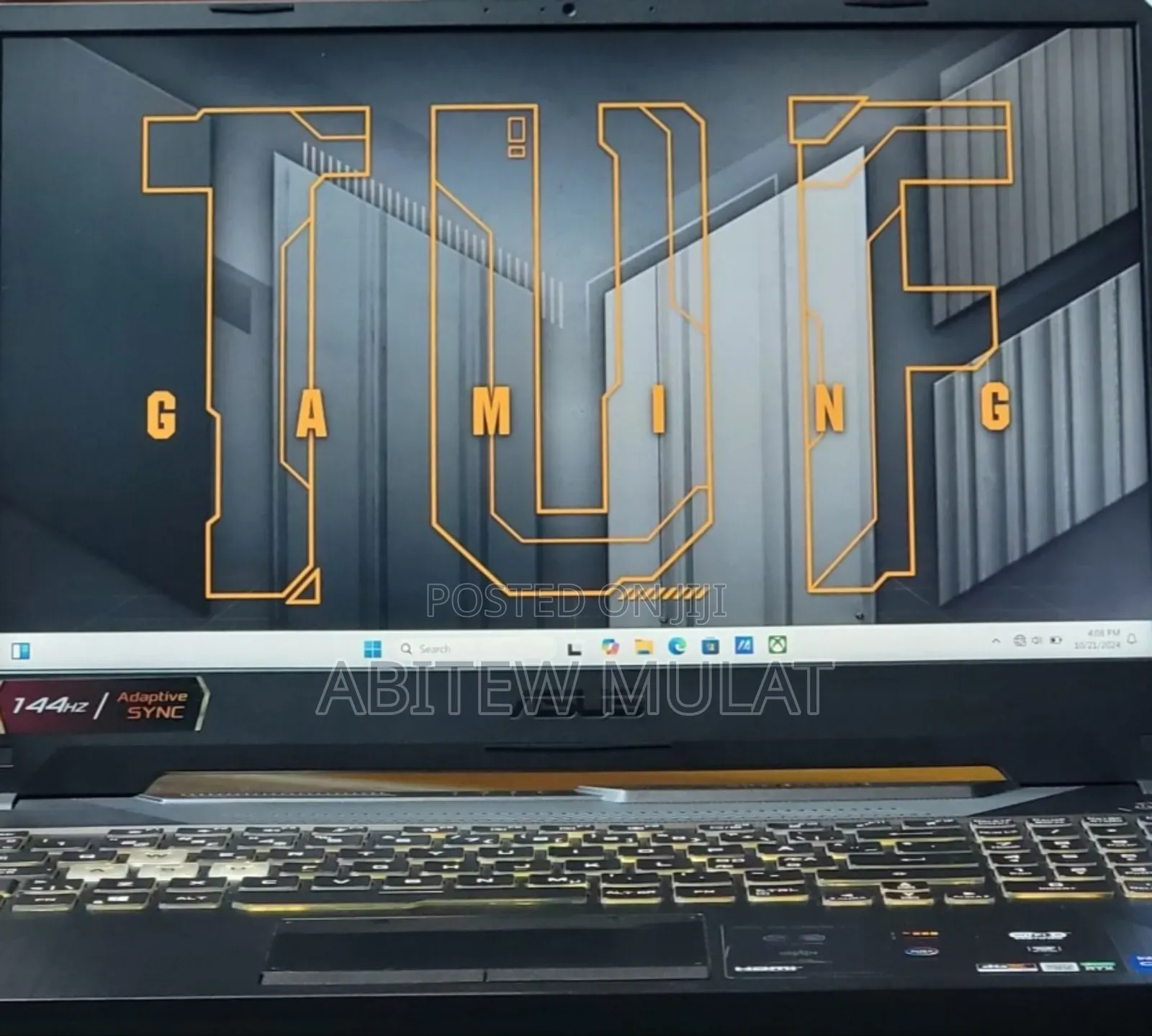 New Laptop Asus TUF Gaming A15 16GB Intel Core I5 SSD 512GB