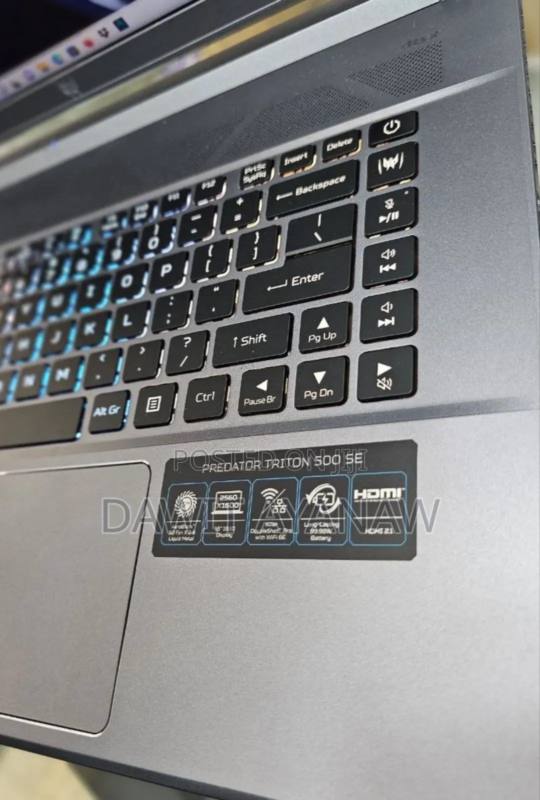 New Laptop Acer 32GB Intel Core I7 SSD 2T