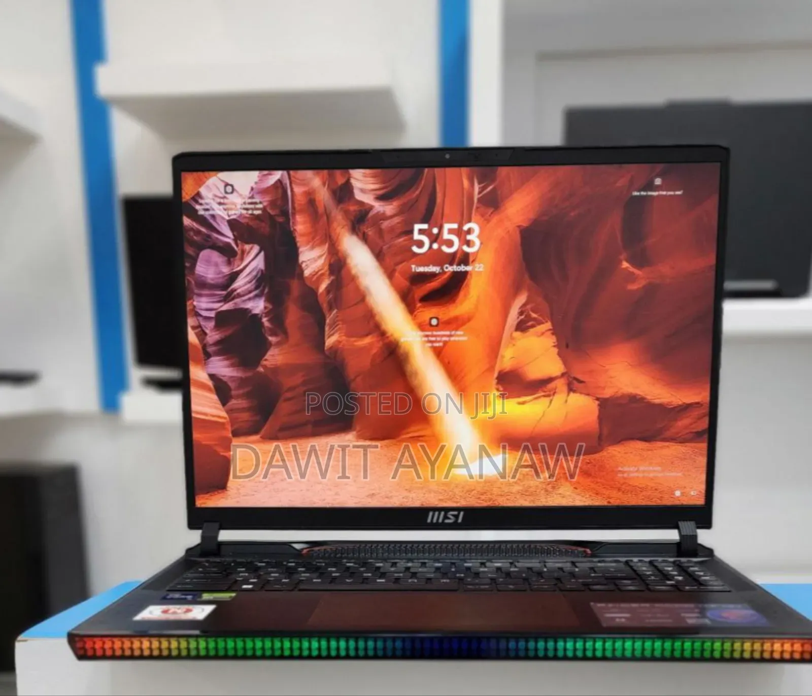 New Laptop MSI 16GB Intel Core I9 SSD 1T