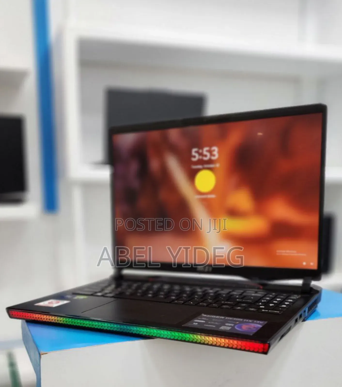 New Laptop MSI GE75 Raider 11UH 16GB Intel Core I9 SSD 1T