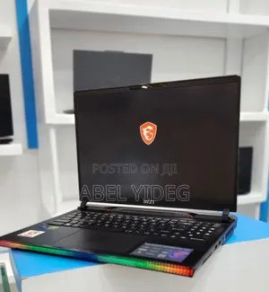 New Laptop MSI GE75 Raider 11UH 16GB Intel Core I9 SSD 1T