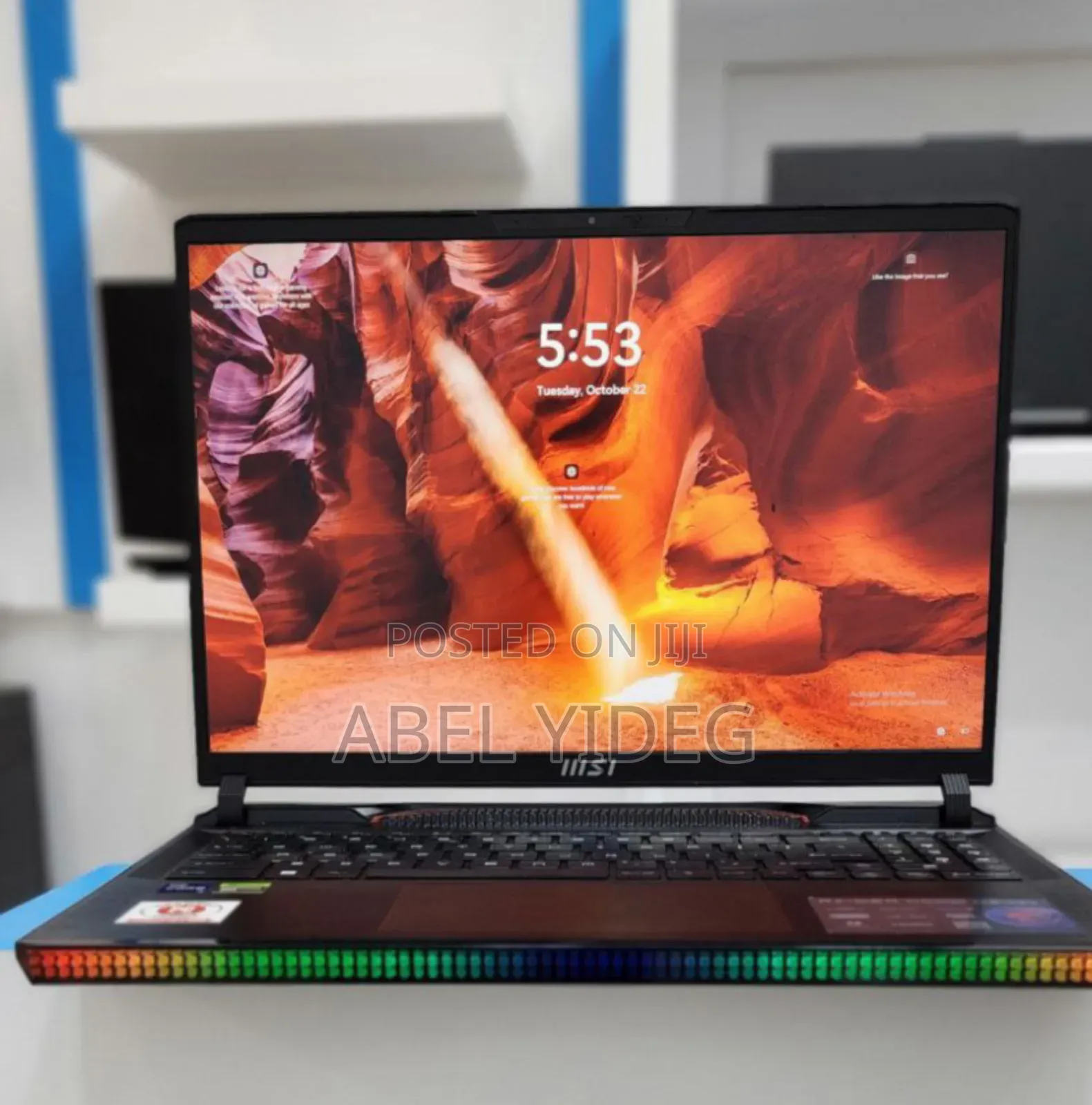 New Laptop MSI GE75 Raider 11UH 16GB Intel Core I9 SSD 1T