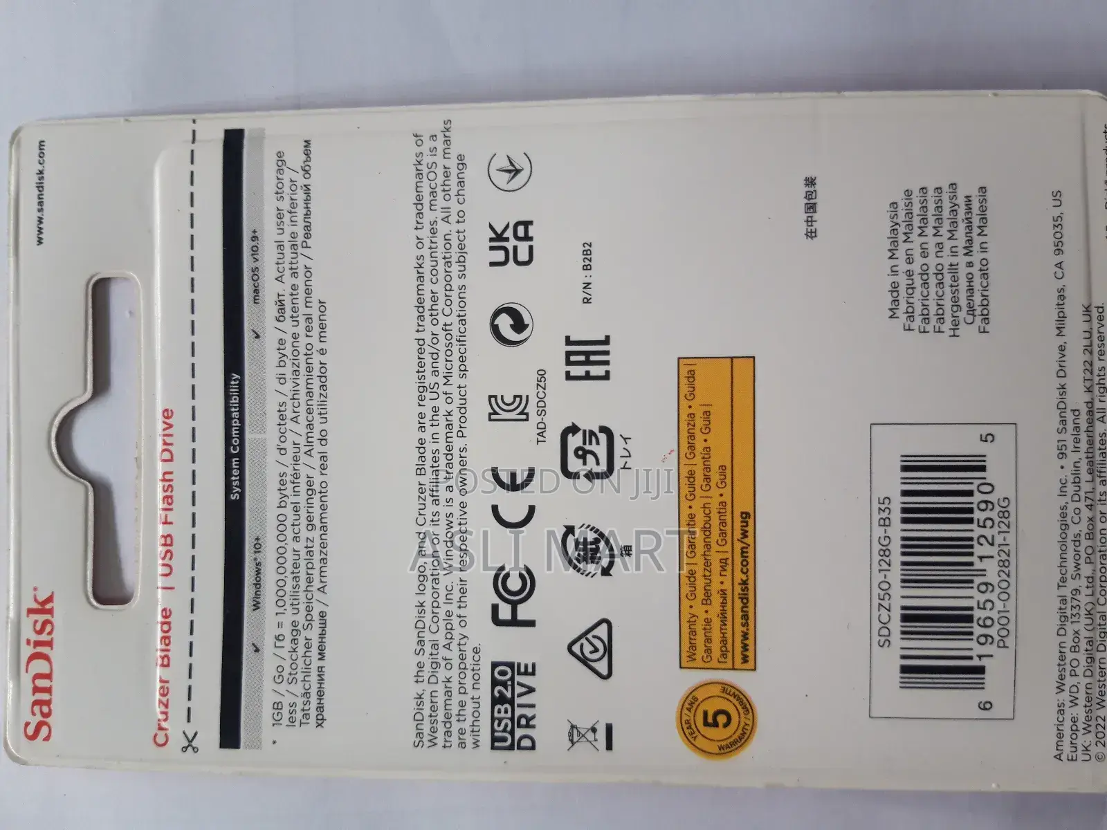 Sandisk 128 Gb Flashdrive