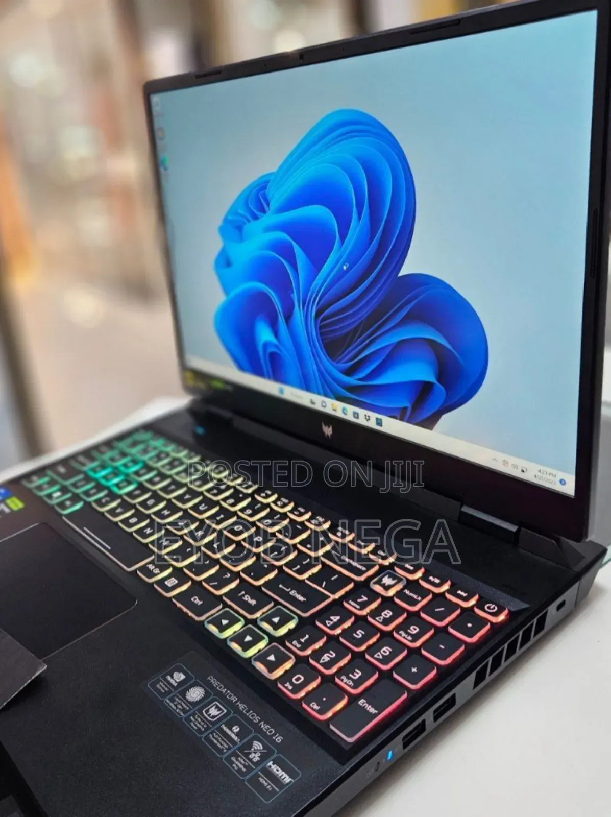 New Laptop Acer Predator Helios 16 16GB Intel Core I5 SSD 512GB