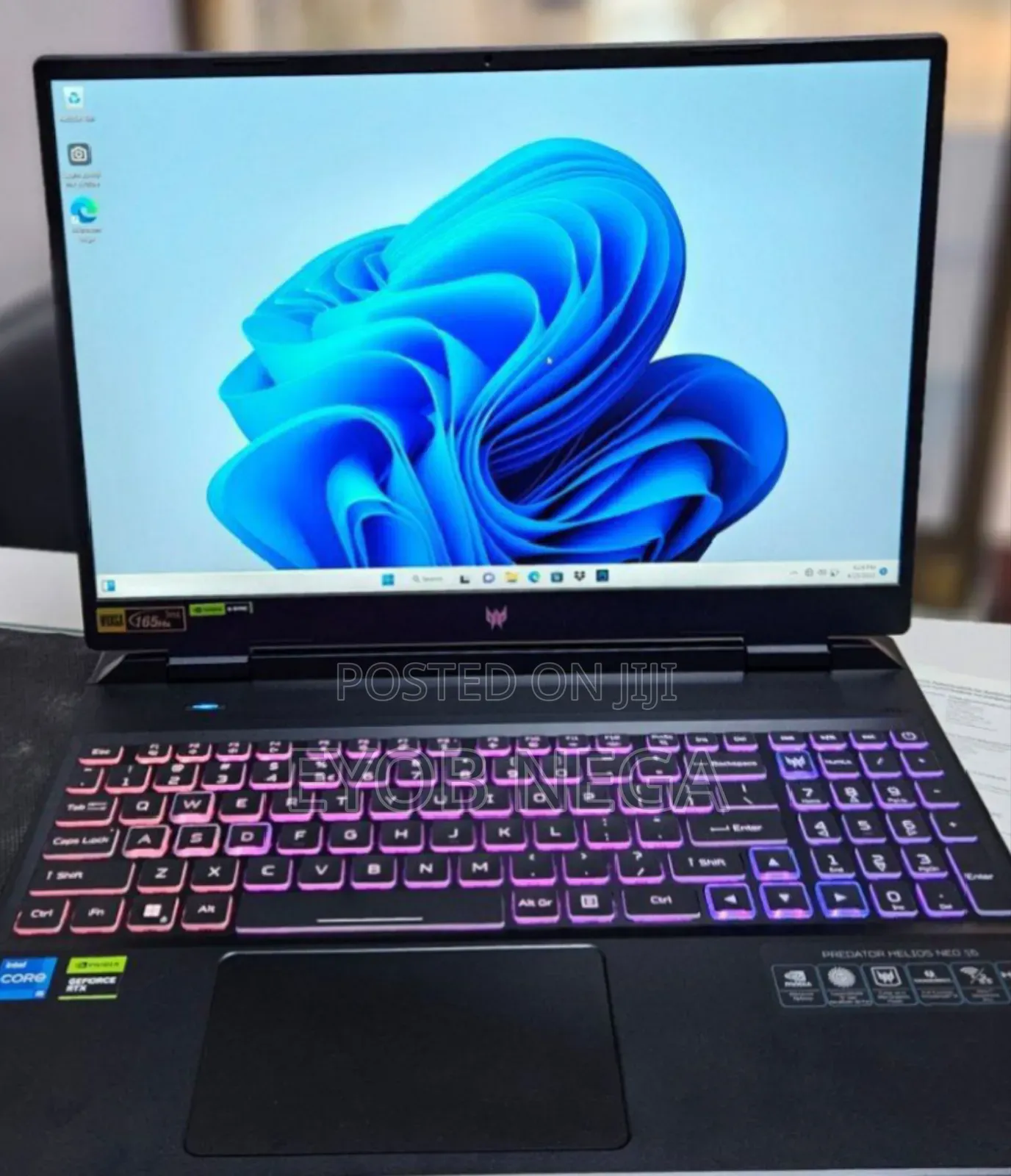 New Laptop Acer Predator Helios 16 16GB Intel Core I5 SSD 512GB