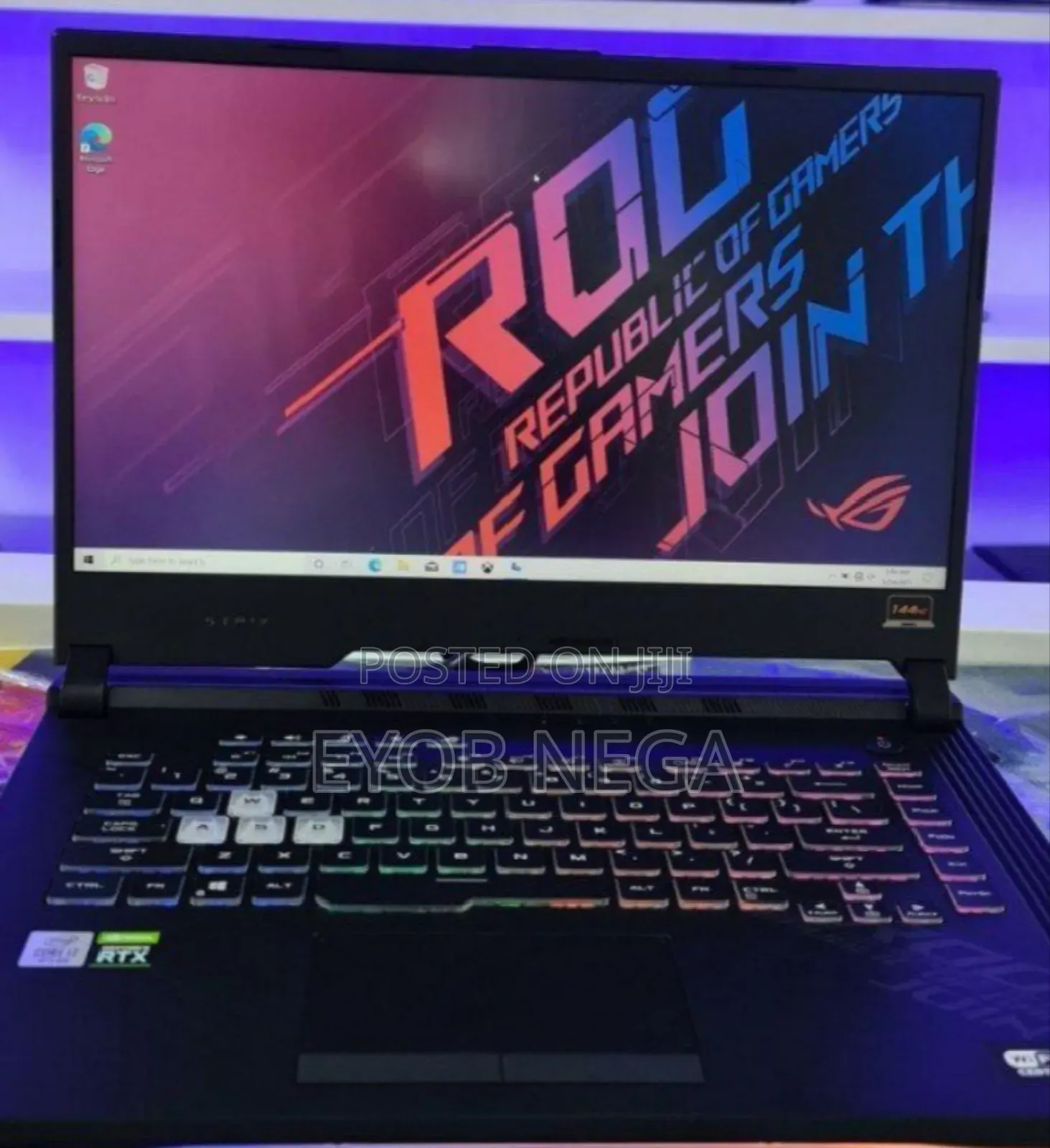 New Laptop Asus ROG Strix G15 16GB Intel Core I7 SSD 1T