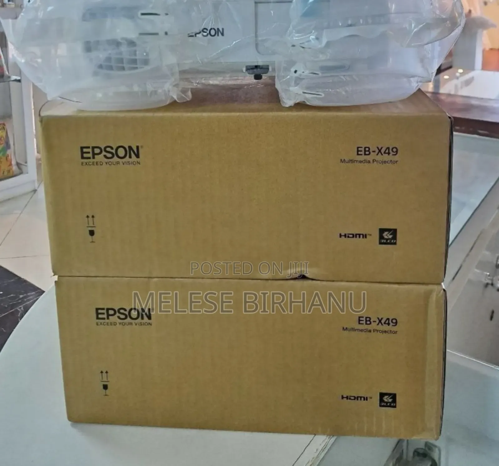 New Packed With Carton Epson Projector