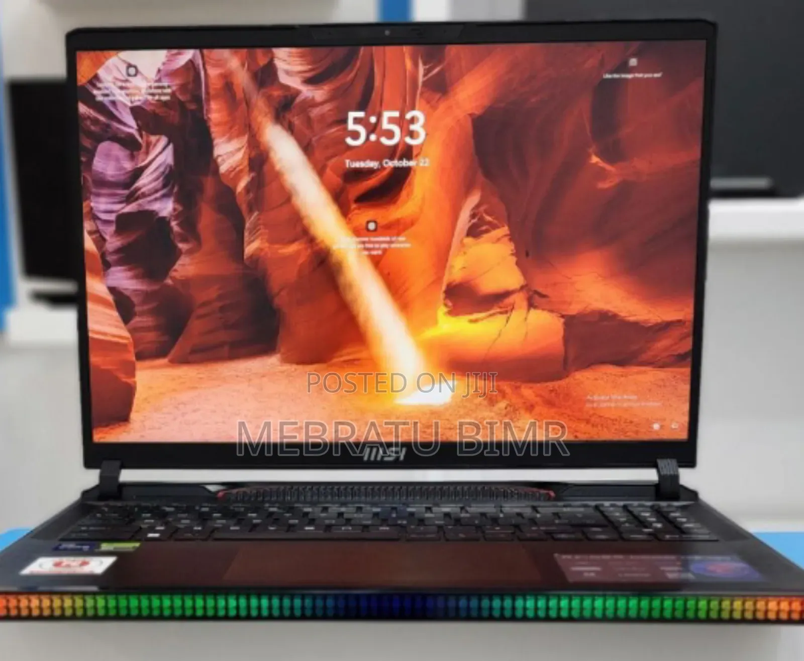 New Laptop MSI GE63 Raider RGB 8RE 16GB Intel Core I9 SSD 1T