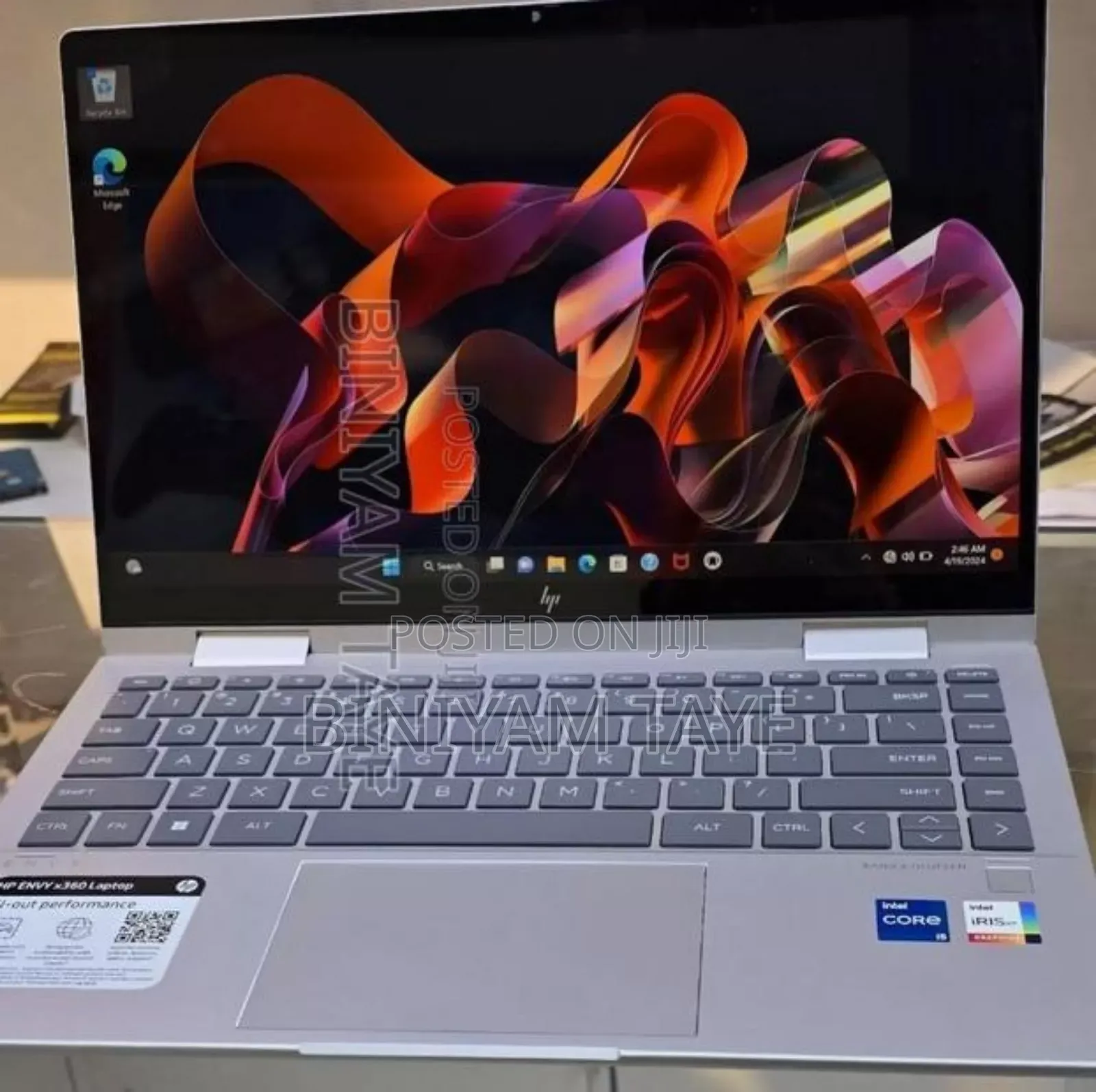 New Laptop HP Envy X360 8GB Intel Core i5 SSD 512GB