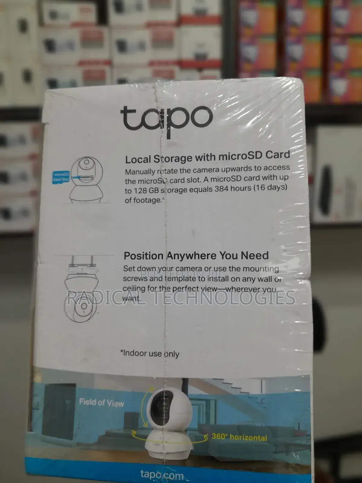 To Link Tapo 360° Wireless Security Camera