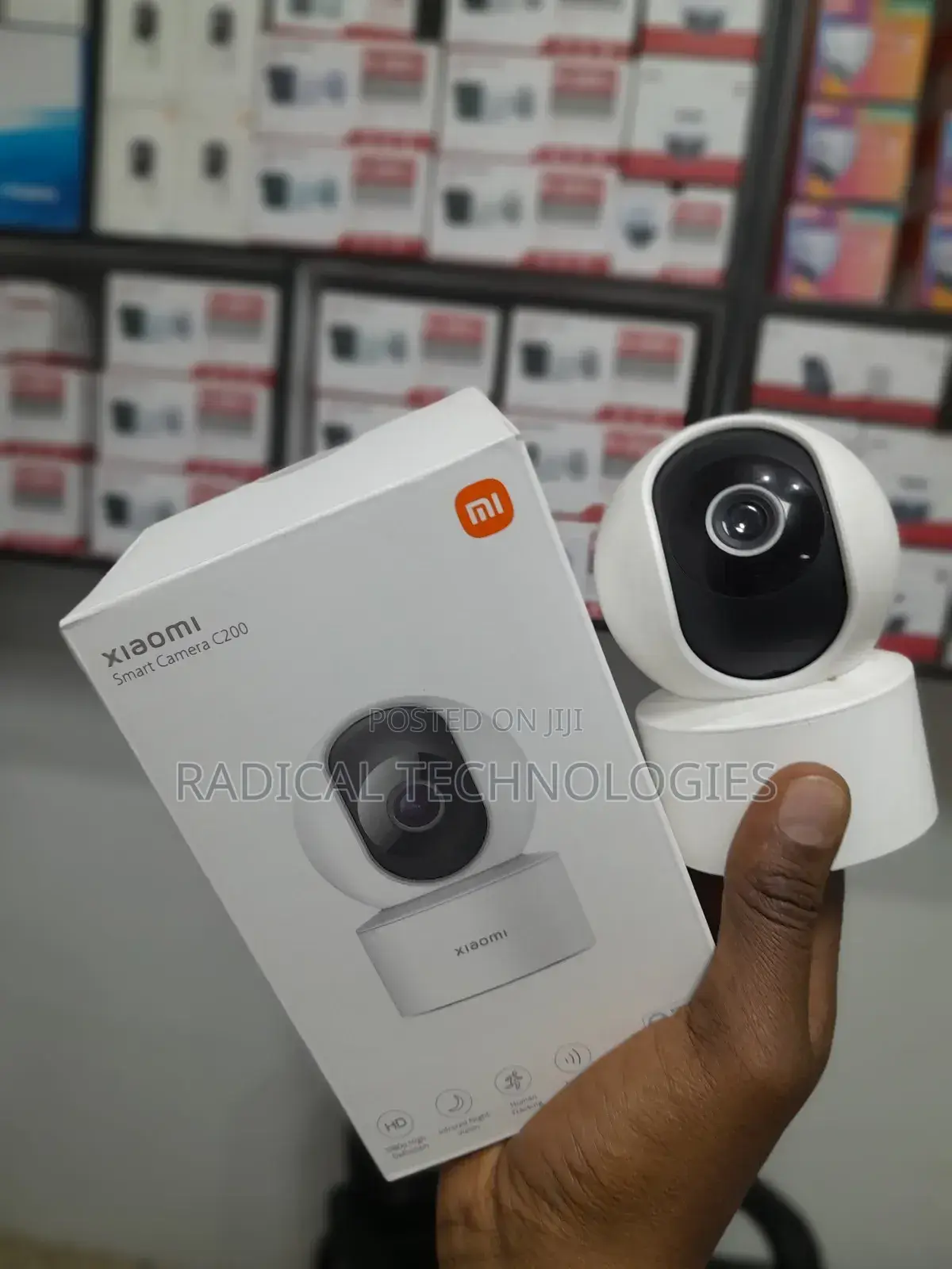 Xiaomi Security Camera 360° ድምፅ የሚቀርፅ