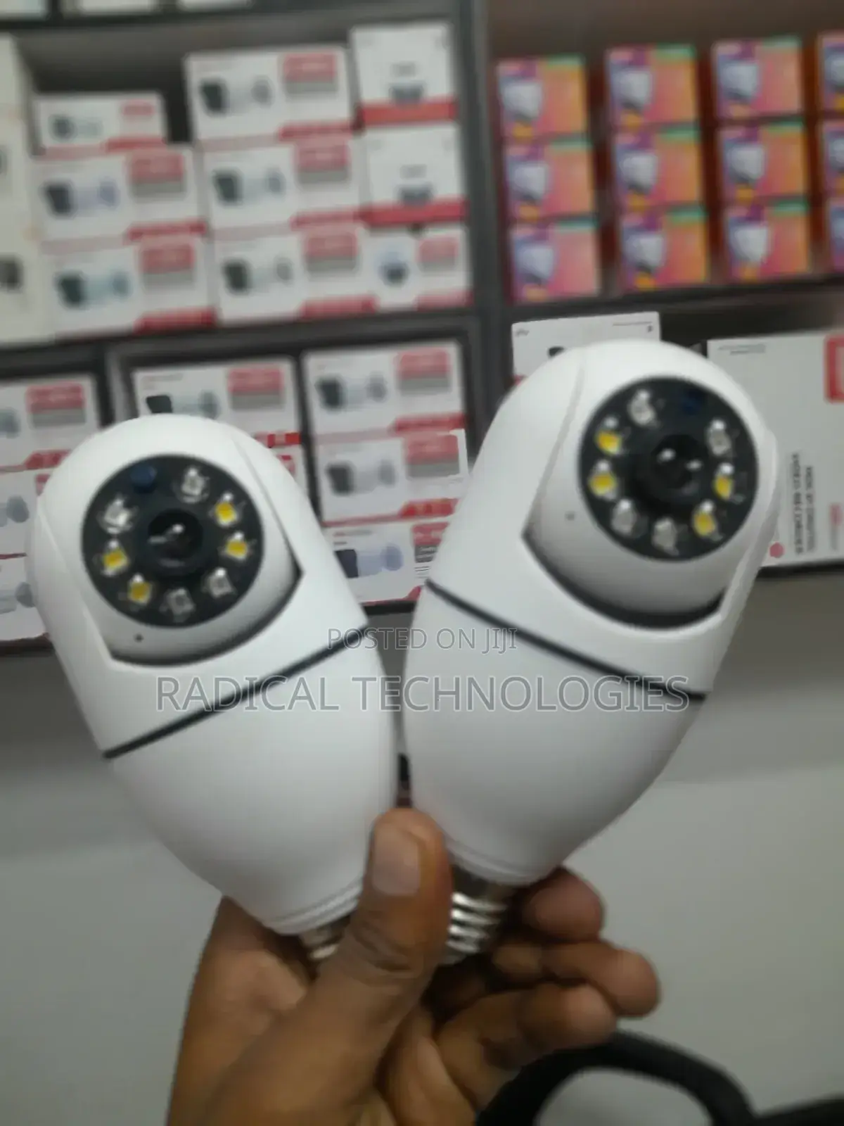 Bulb Camera 360° ድምፅ የሚቀርፅ Xiaomi Mi Security Camera