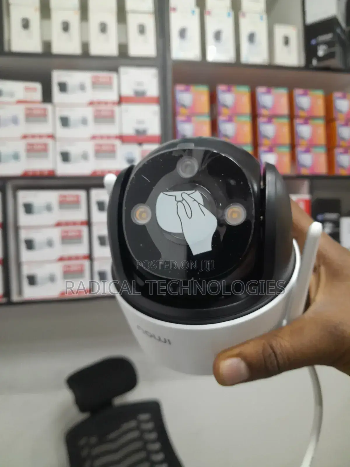 Dahua Outdoor በጨለማ ከለር የሚቀርፅ Security Camera Mi Hikvision