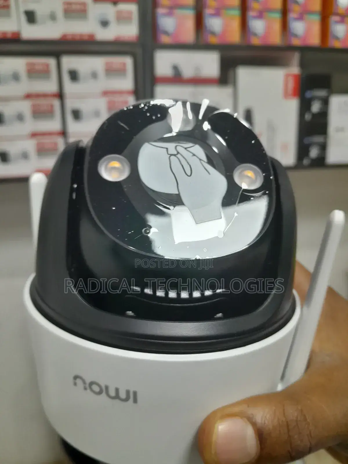 Dahua Outdoor በጨለማ ከለር የሚቀርፅ Security Camera Mi Hikvision