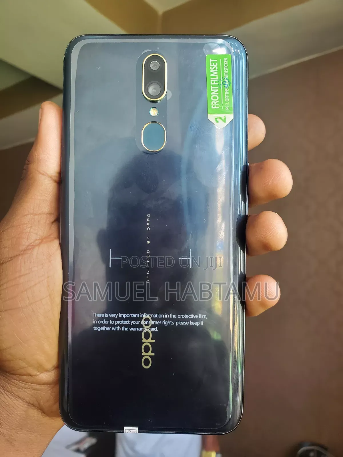 New Oppo F11 256 GB Blue