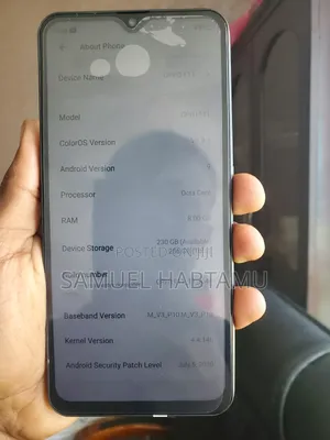 New Oppo F11 256 GB Blue