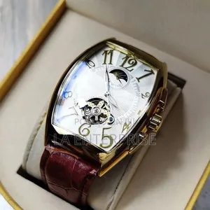 SEWOR Leather Strap Automatic Watch