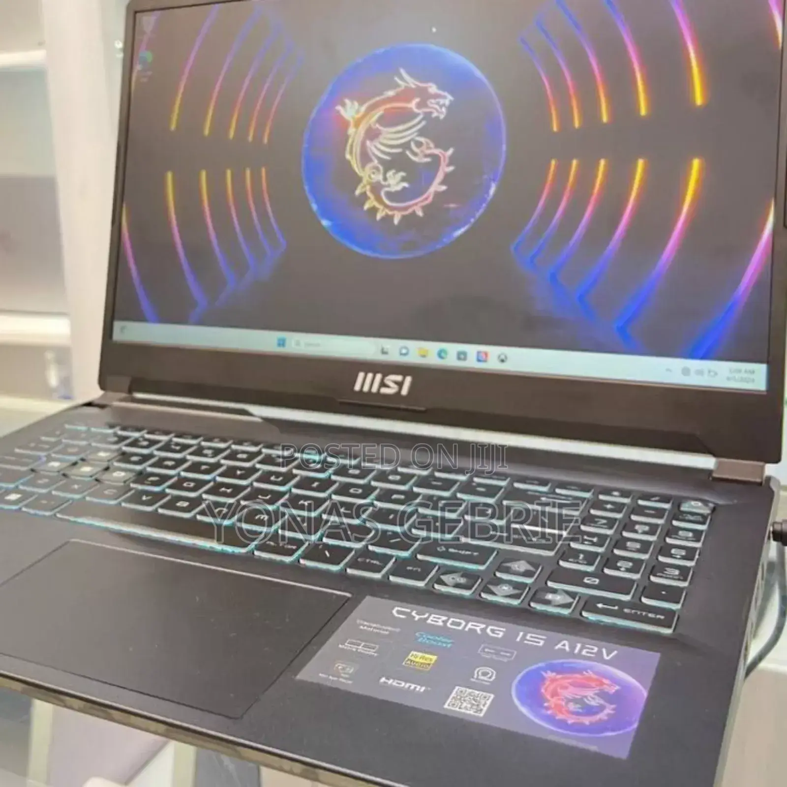 New Laptop MSI 16GB Intel Core I7 SSD 1T