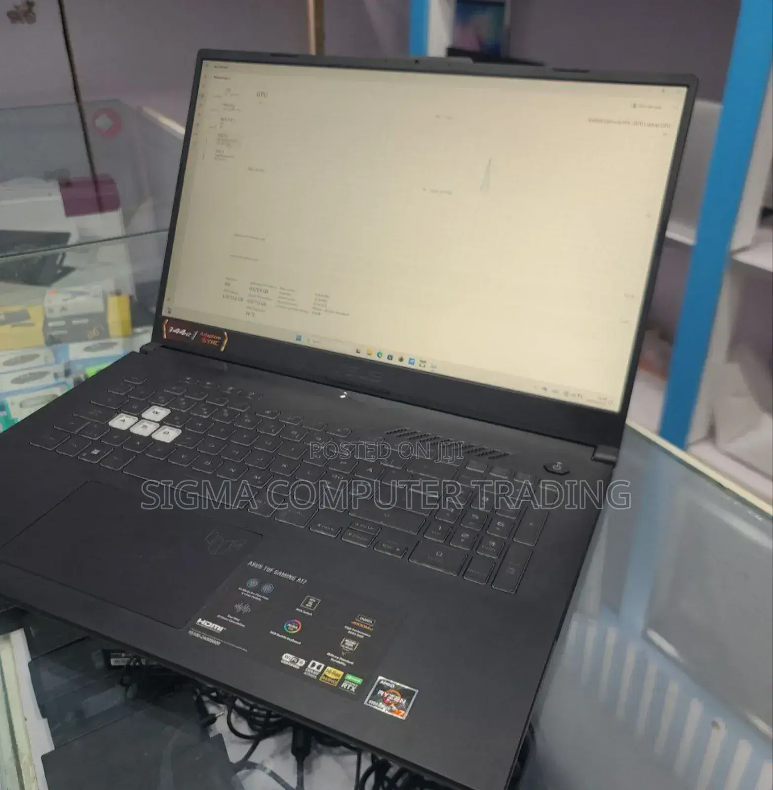 New Laptop Asus TUF Gaming A15 16GB AMD Ryzen 7 SSD 1T