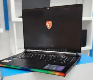 New Laptop MSI Raider GE76 12UGS 16GB Intel Core I9 SSD 1T