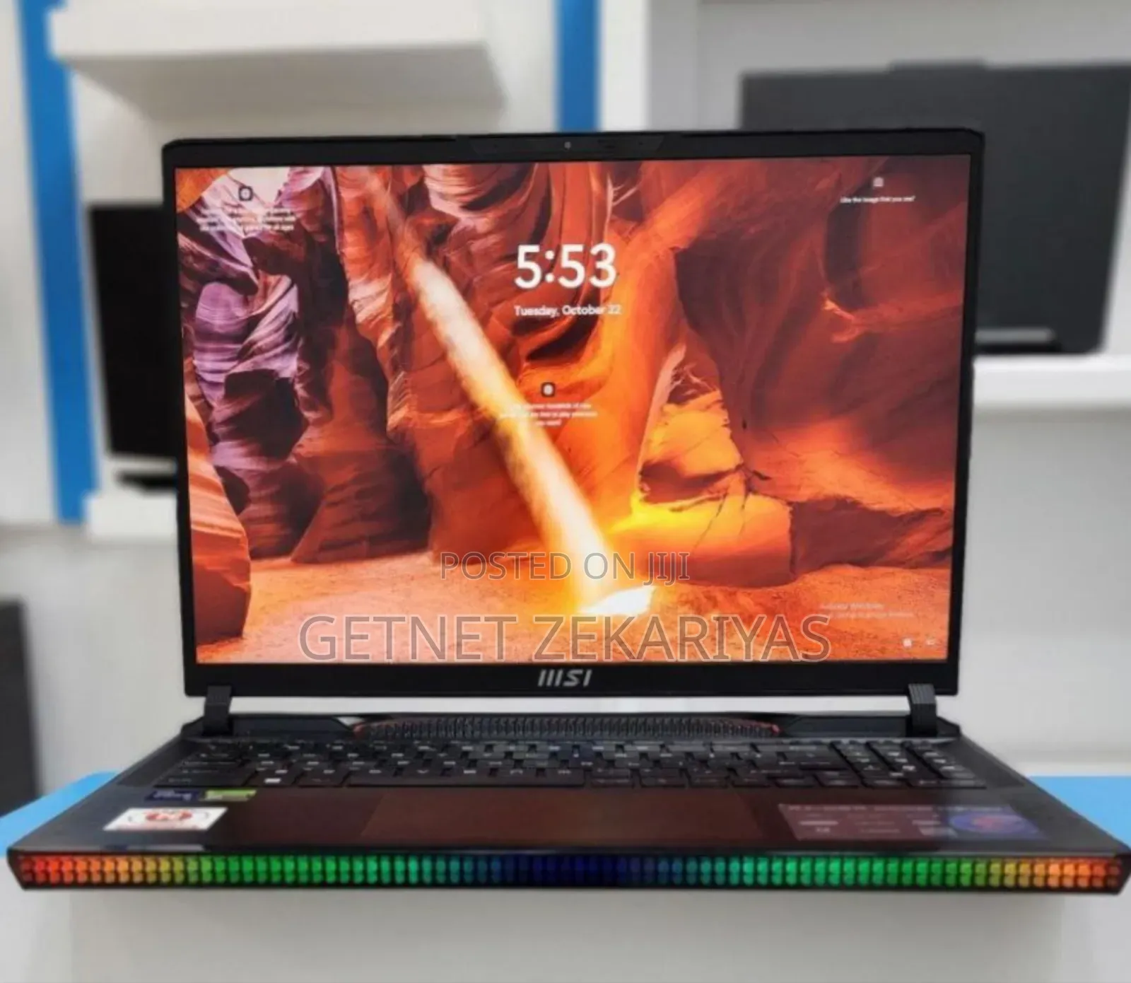 New Laptop MSI Raider GE76 12UGS 16GB Intel Core I9 SSD 1T