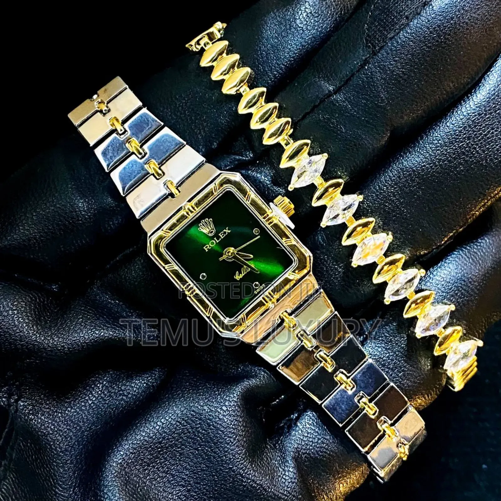 ROLEX LUXURY Females Watch With Braclet