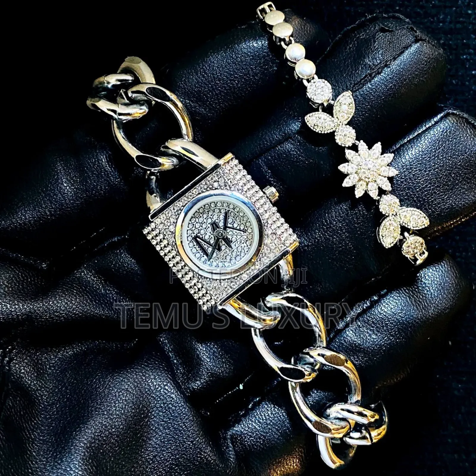 MK LUXURY Females Watch With Braclet and Box