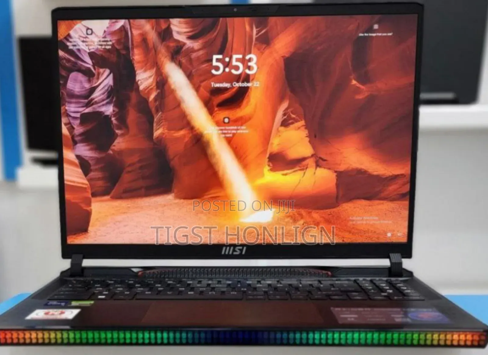 New Laptop MSI Raider GE76 12UGS 16GB Intel Core I9 SSD 1T