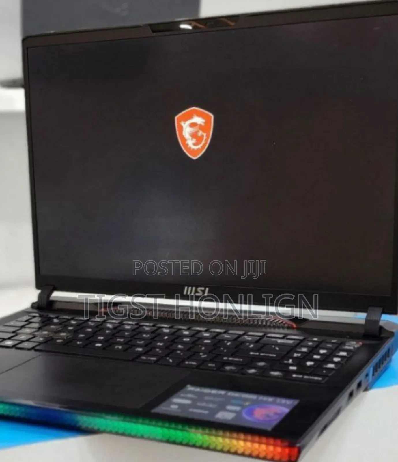 New Laptop MSI Raider GE76 12UGS 16GB Intel Core I9 SSD 1T