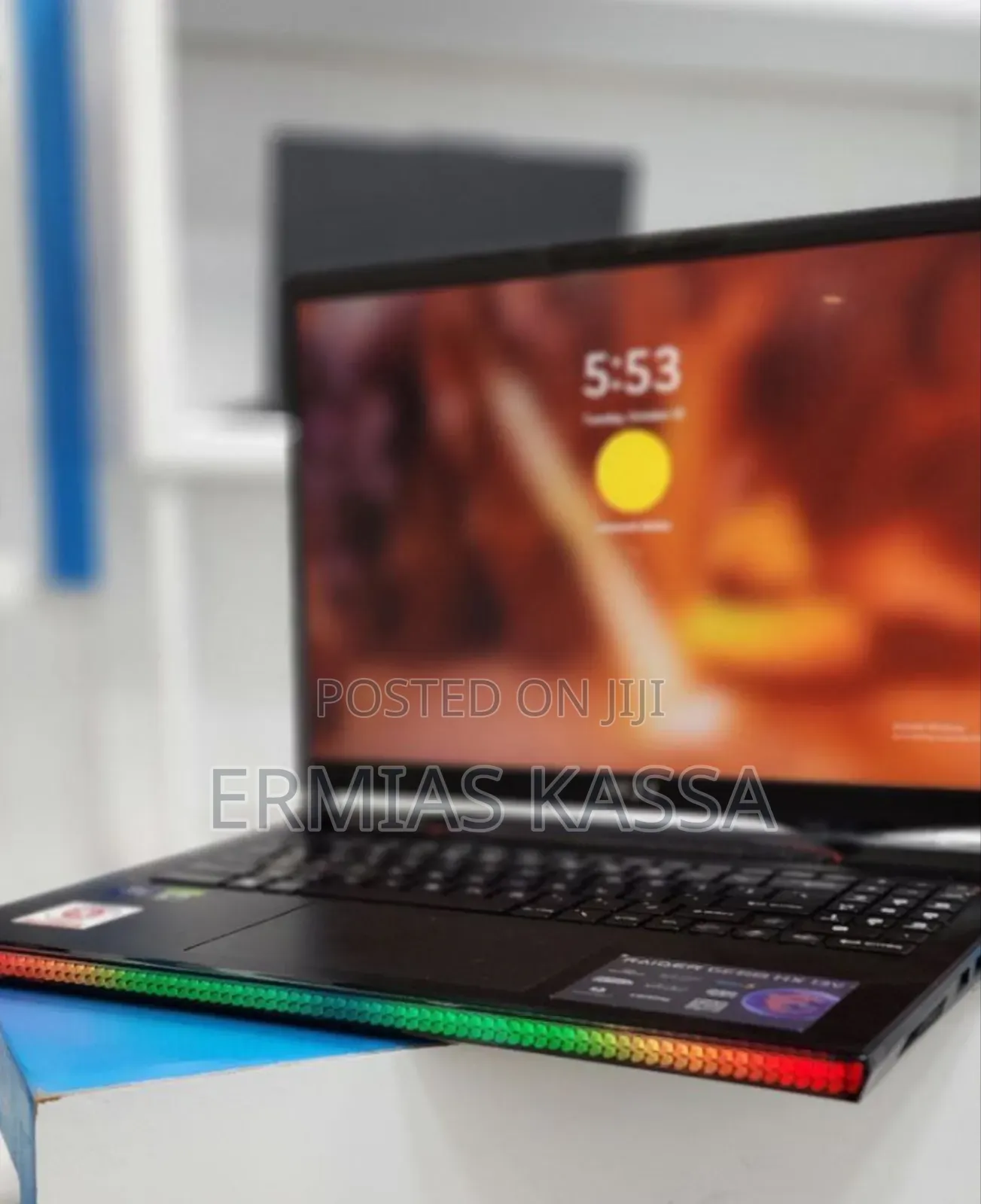 New Laptop MSI WE62 7RI 32GB Intel Core I9 SSD 1T