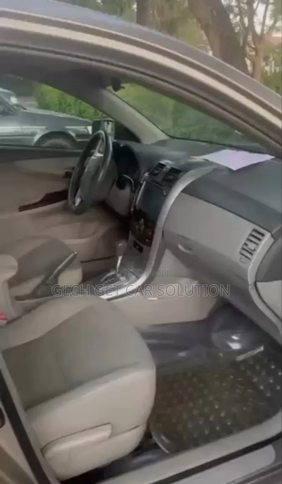 Toyota Corolla 2009 Gold