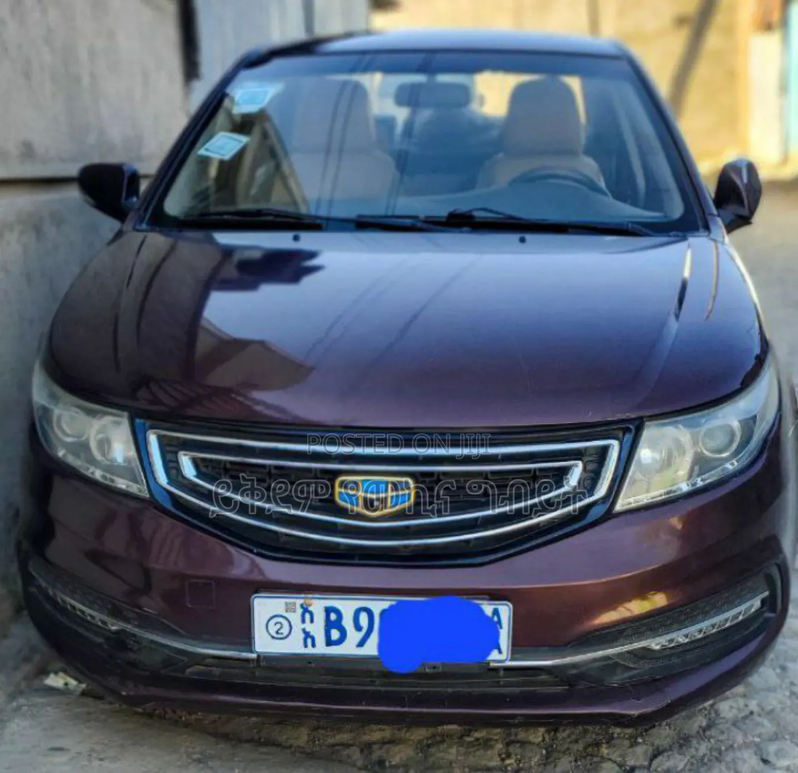 Geely SC7 2017 Brown