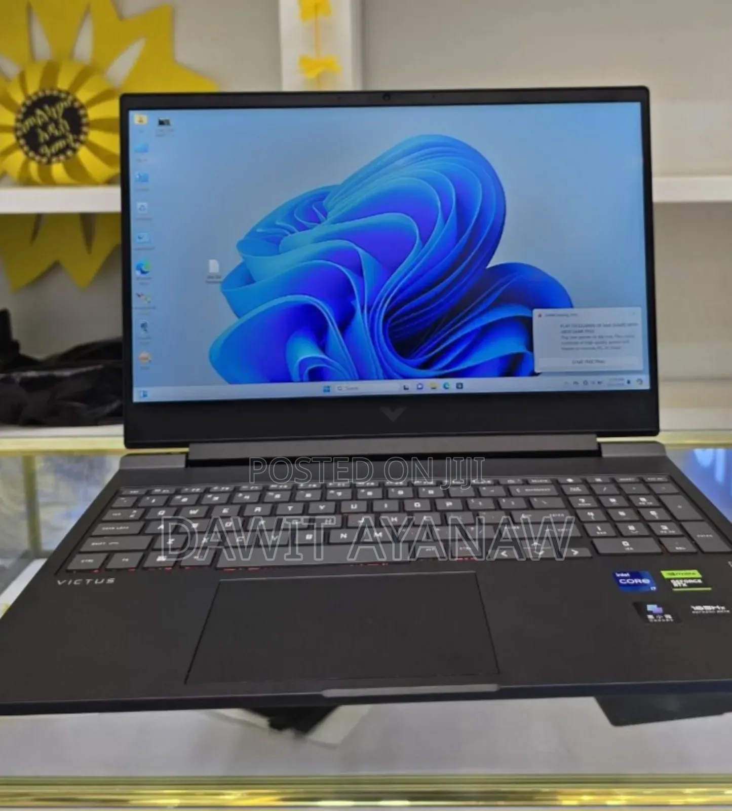 New Laptop HP Victus 15 16GB AMD Ryzen 7 SSD 512GB