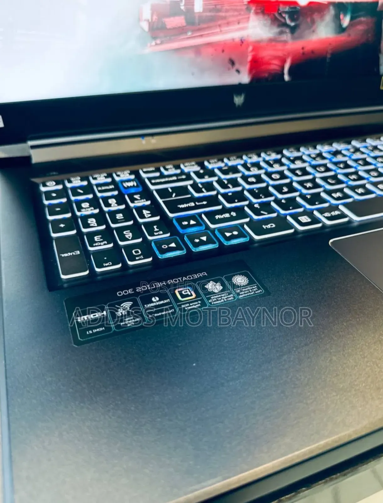 New Laptop Acer Predator Helios 300 16GB Intel Core I7 SSD 1T