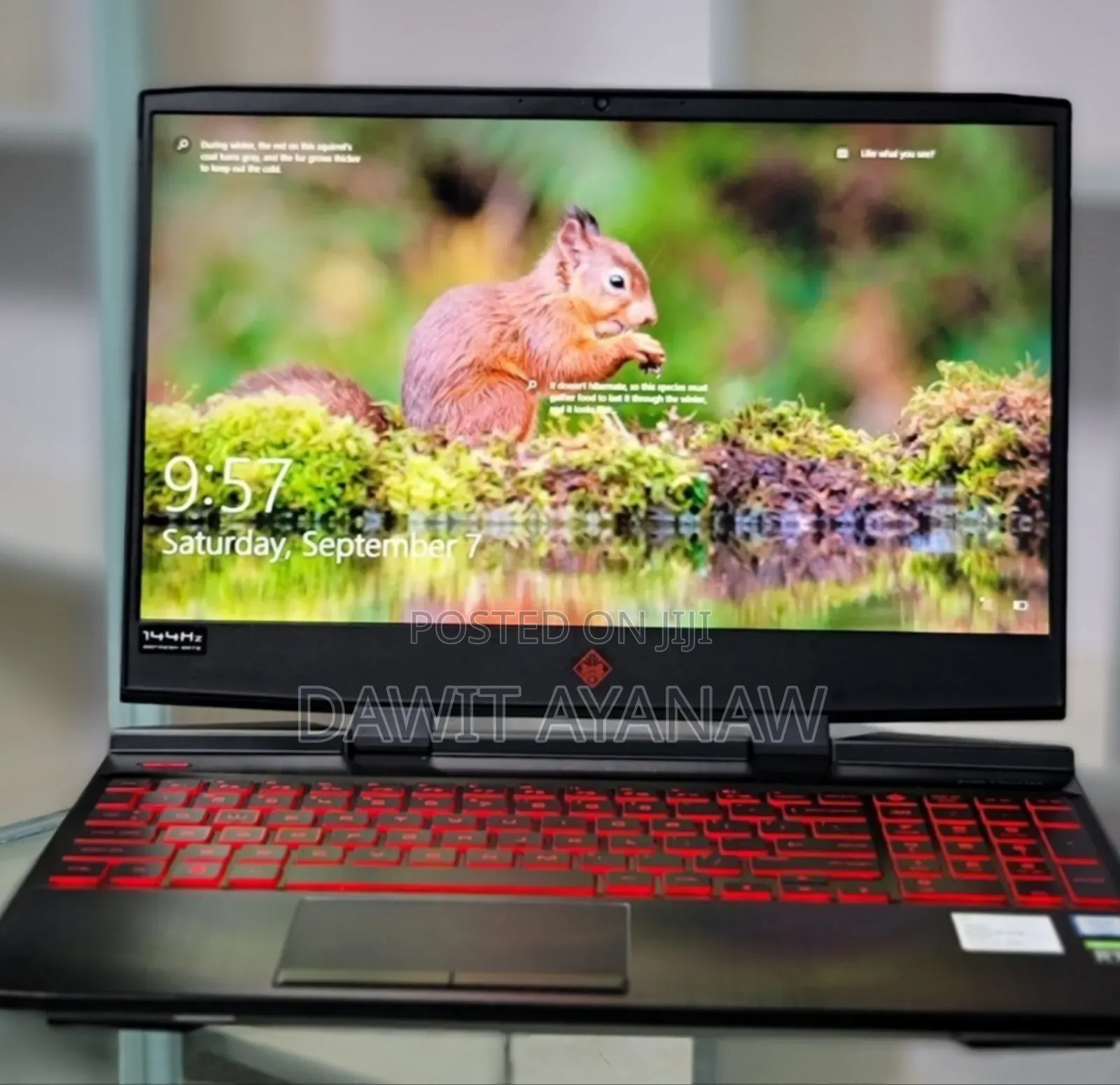 New Laptop HP Omen 15 16GB Intel Core I7 SSD 512GB