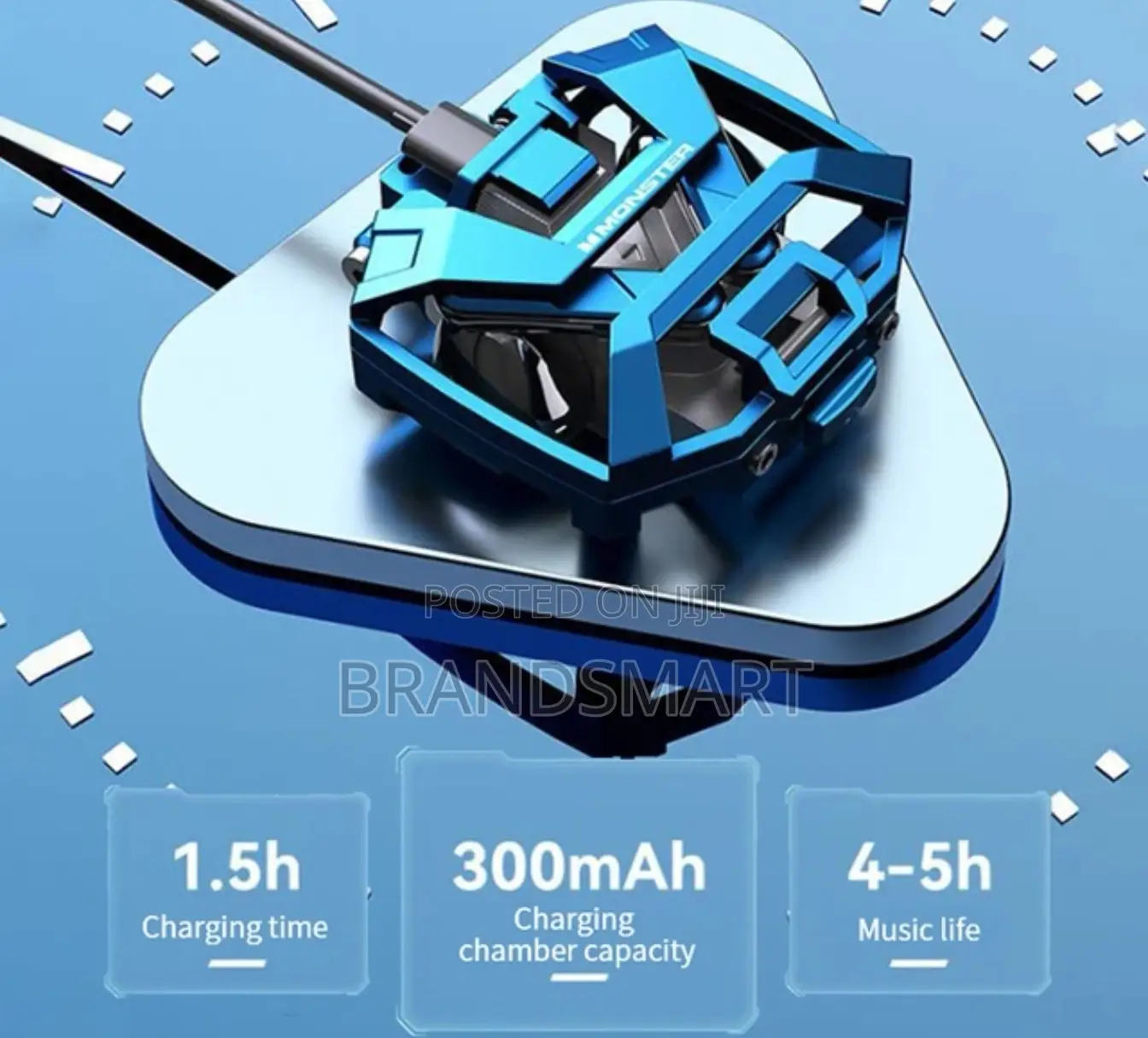 Monster Airmars TWS in-Ear Headphone Low Latency Type C V5.4