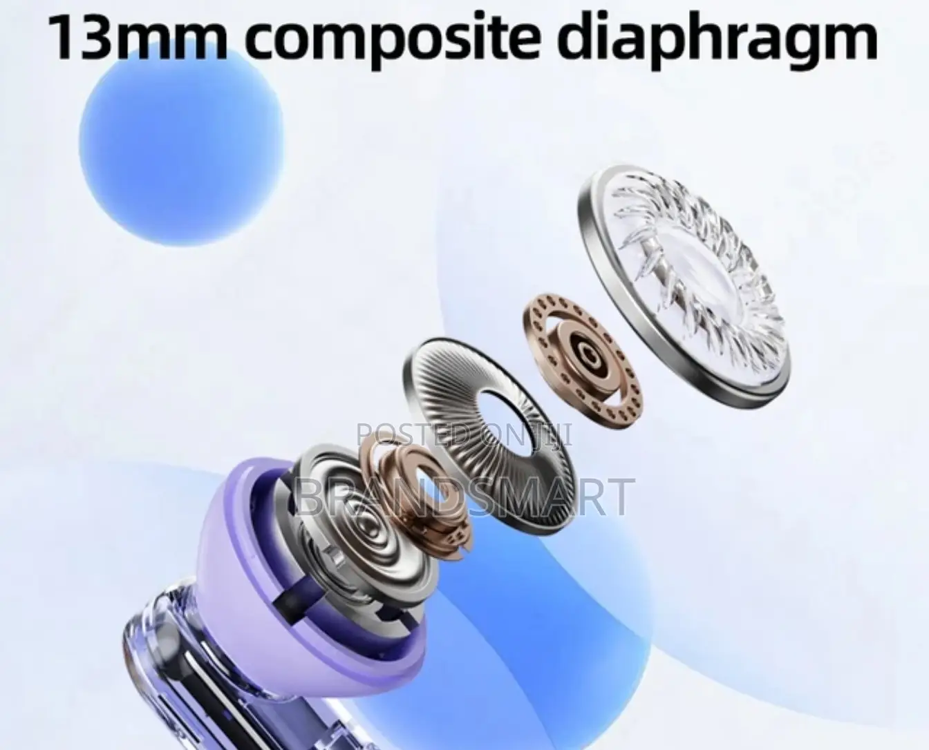 Low Latency Monster BT 5.3 Earbuds Hifi Stereo in Ear ENC